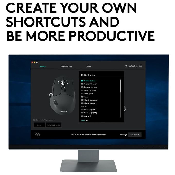 Logitech Wireless Mouse m720