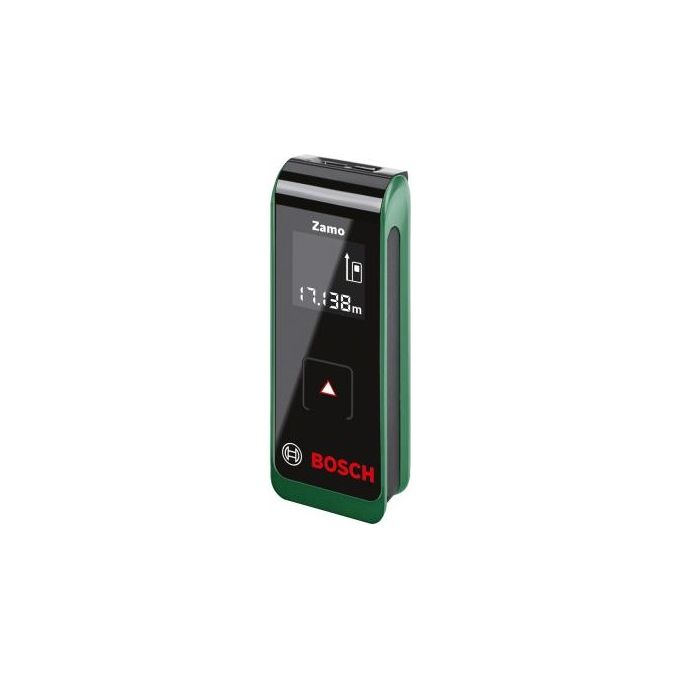 Bosch 0603672601 Zamo Misuratore Laser di Distanze 0,15 20 m Precisione ±0,003 m Display LCD colore Nero