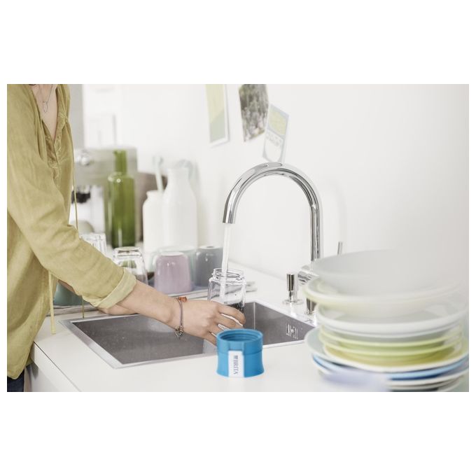 Brita Fill and Go Vital Brita Fill and Go Vital Pink Bottiglia con Filtro Lime-Trasparente