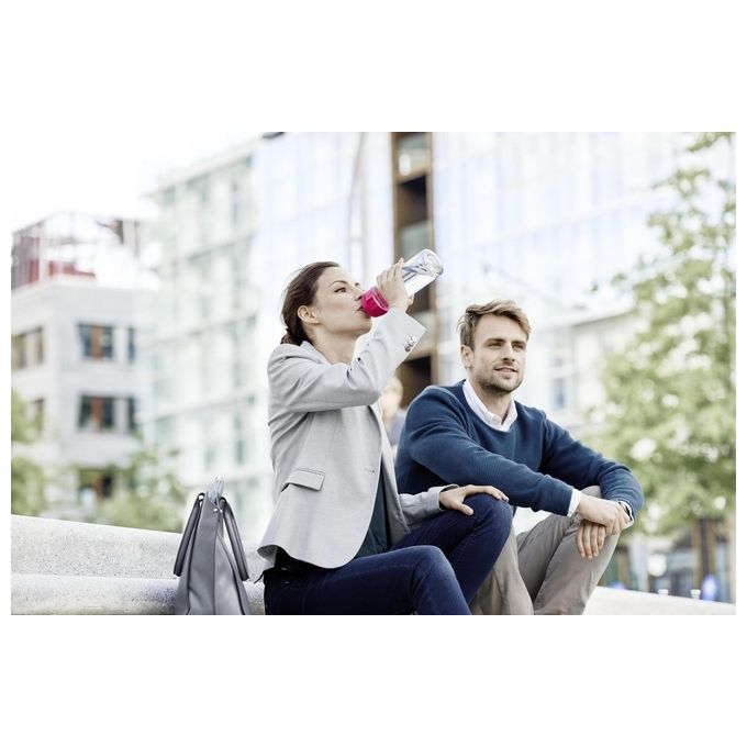 Brita Fill and Go Vital Brita Fill and Go Vital Pink Bottiglia con Filtro Lime-Trasparente