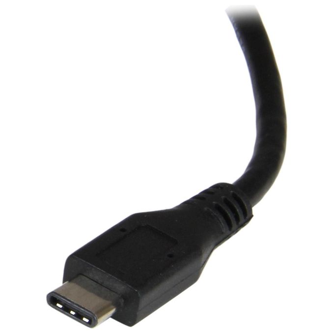 StarTech US1GC301AU2R Adattatore di Rete USB-C a Doppia Uscita Ethernet Gigabit con Porta USB Tipo-A 5 Gbps Chipset ASIX AX88179 colore Nero