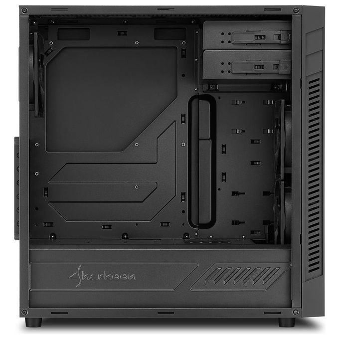 Sharkoon Case S25-s Atx 2xu3, 2x120, Black