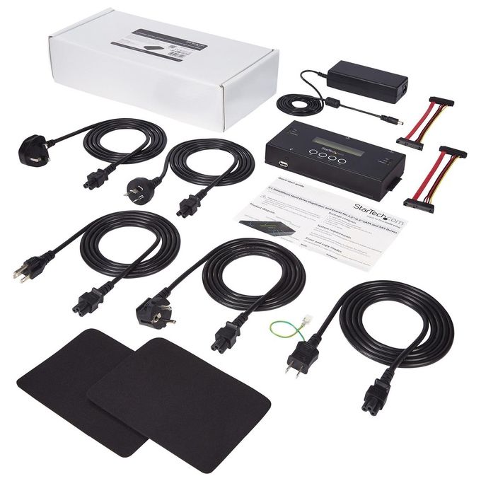 Startech Duplicatore ed Eraser hdd 1:1 per 2,5 -3 5sata e sas