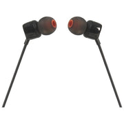 JBL T110 Auricolare con Microfono Nero