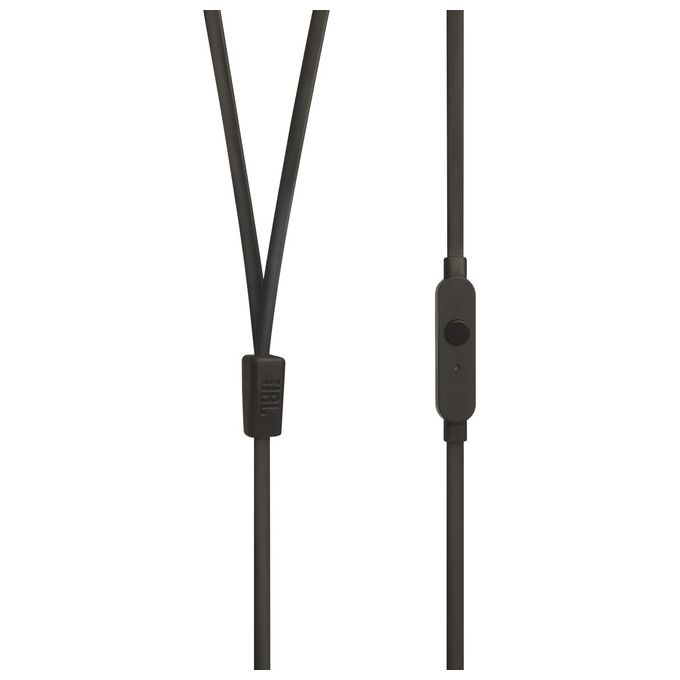 JBL T110 Auricolare con Microfono Nero