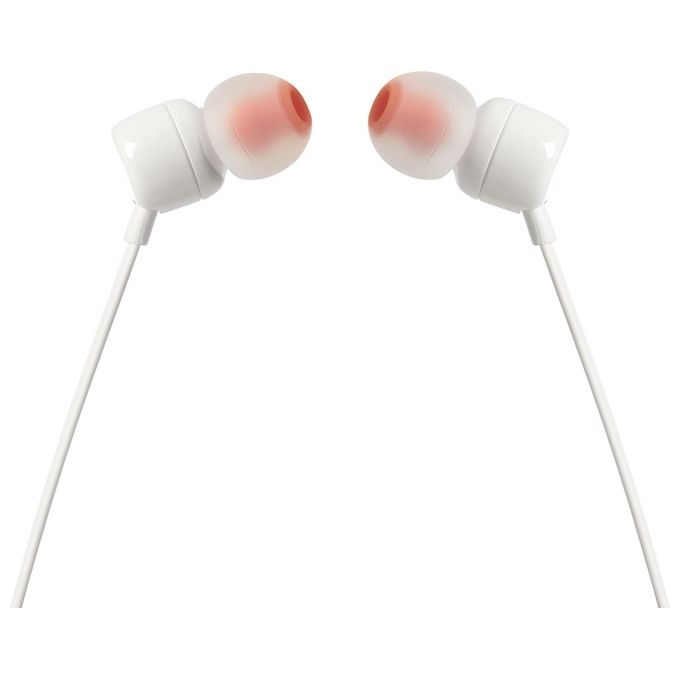 JBL T110 Auricolare con Microfono Blu