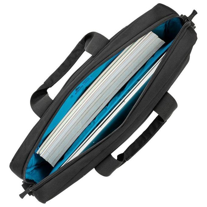 Rivacase 7521 Borsa per Laptop Alpendorf ECO Top-Loading per Schermi fino a 14'' colore Nero