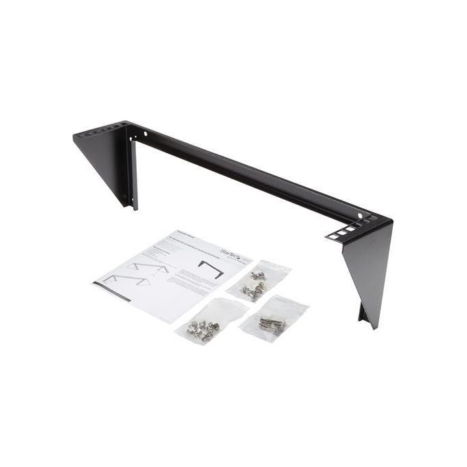 StarTech Staffa rack in acciaio 19'' 2U per montaggio attrezzature su parete verticale