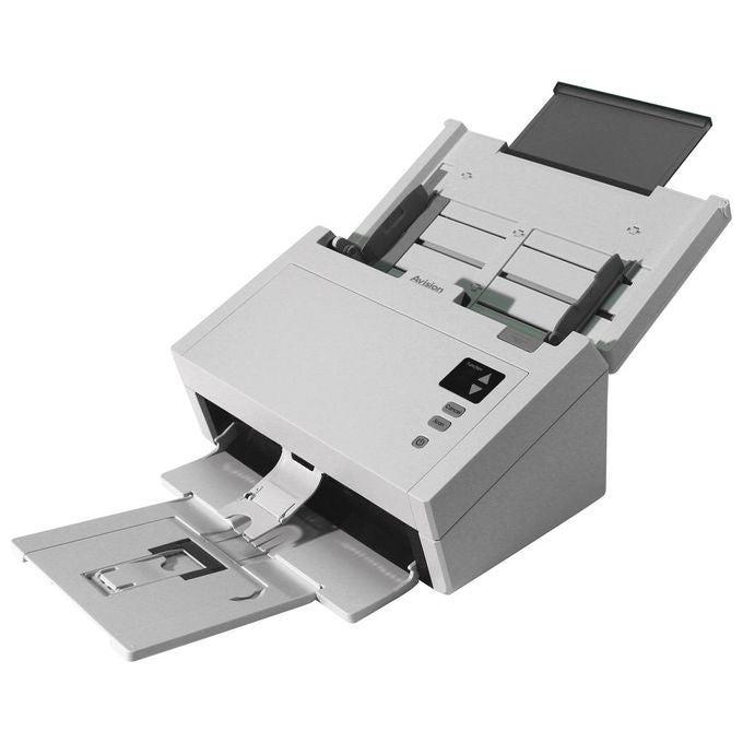 Avision AD230 Scanner ADF A4 600x600 DPI Duplex 40 ppm 80 fogli CIS LED colore Grigio
