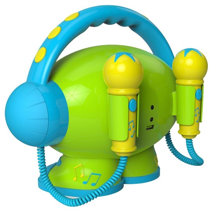 Big Ben Karaoke Robot Verde Azzurro