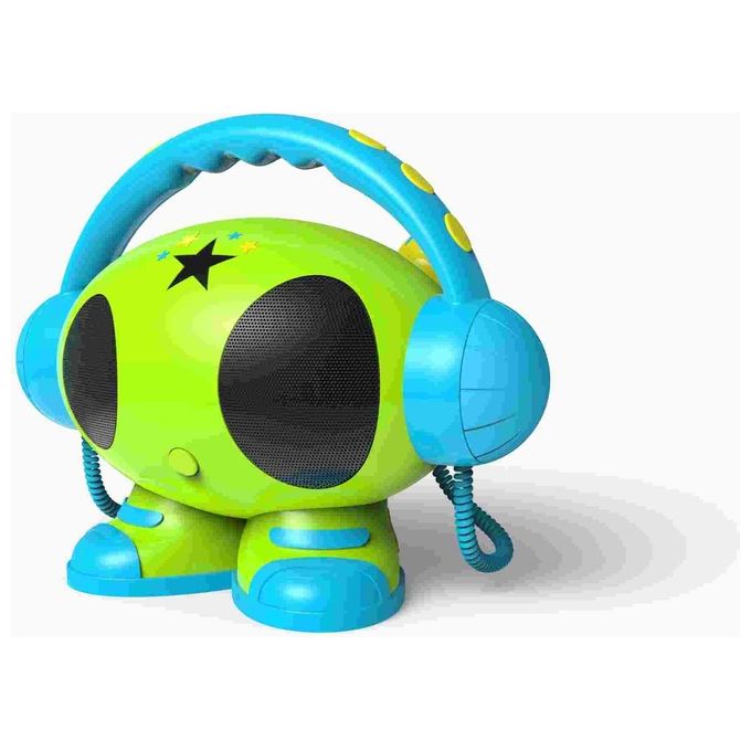 Big Ben Karaoke Robot Verde Azzurro