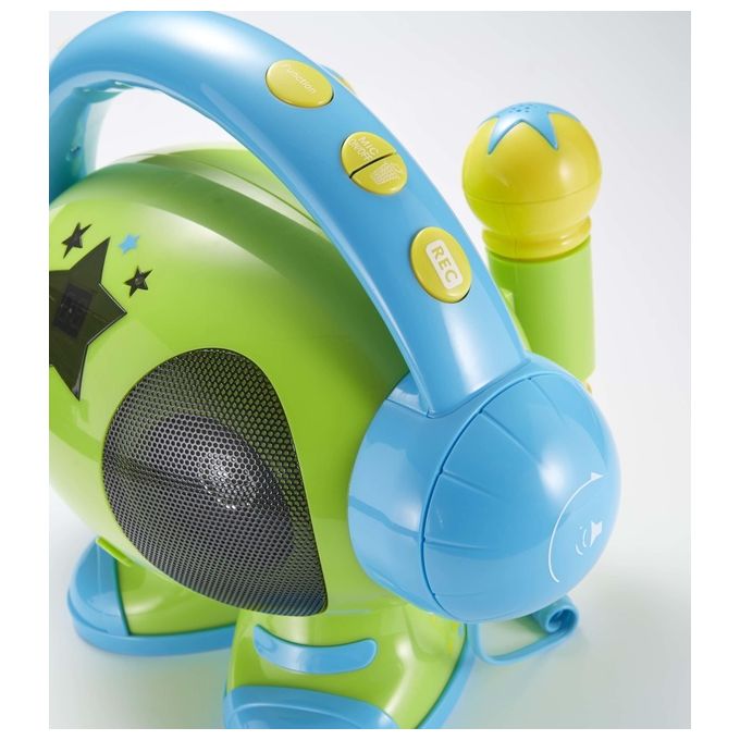 Big Ben Karaoke Robot Verde Azzurro
