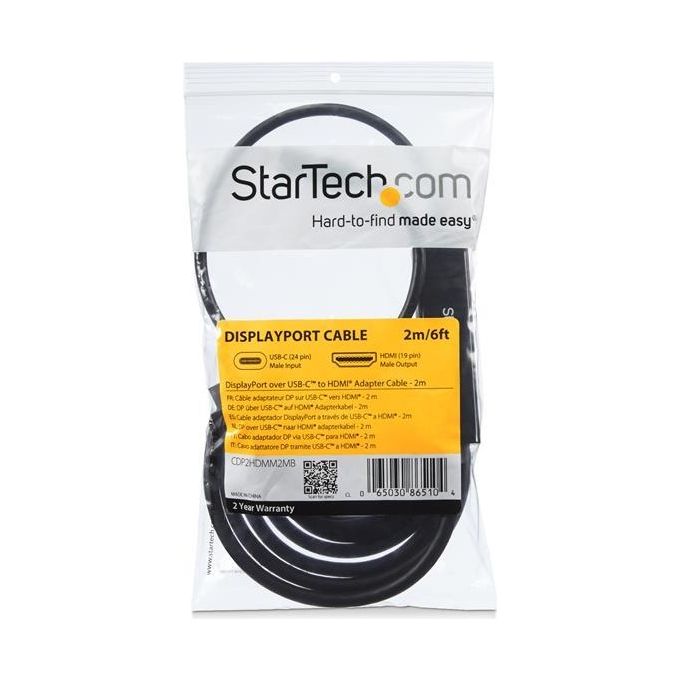 Startech cavo Adattatore Usb-c a hdmi da 1m - 4k a 30hz