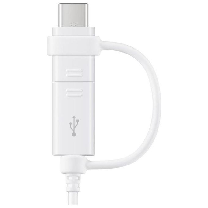 Samsung EP-DG930 Cavo da Usb a Usb C-Micro Usb 1,5mt Bianco