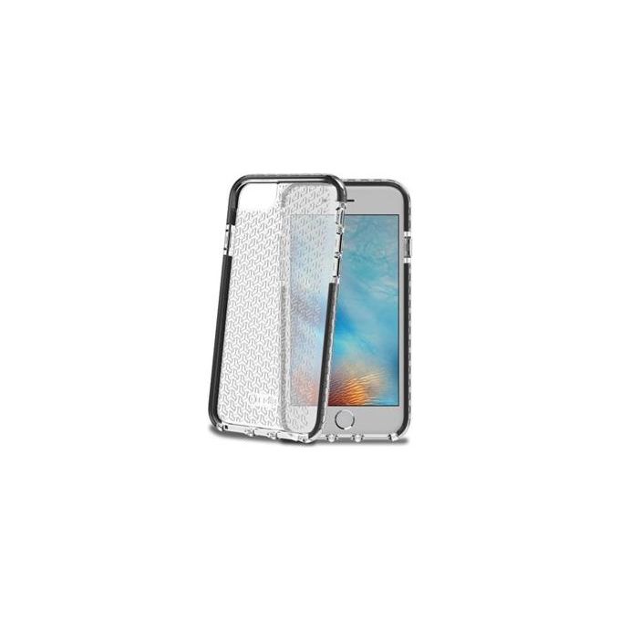 Celly HEXAGON800BK Hexagon Cover per iPhone 7 Nero