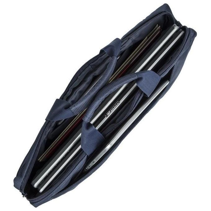 Rivacase borsa per notebook a tracolla 15,6'' colore blu scuro