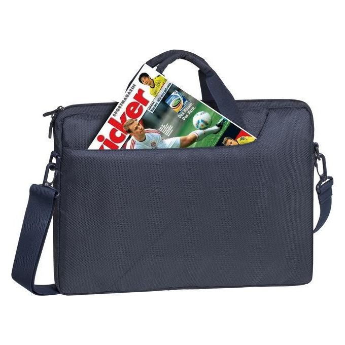 Rivacase borsa per notebook a tracolla 15,6'' colore blu scuro