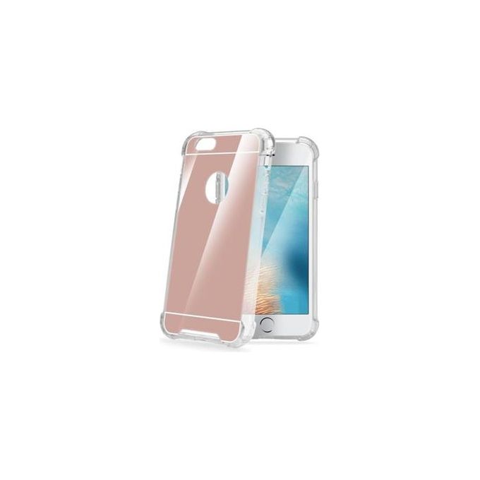 Celly Cover Armor a Specchio per iPhone 7 4.7 Rose Gold