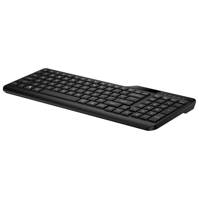 HP 7N7B9AA Tastiera Wireless Dual-Mode Full-size Bluetooth 5.3 Multi-dispositivo Layout 100% colore Nero