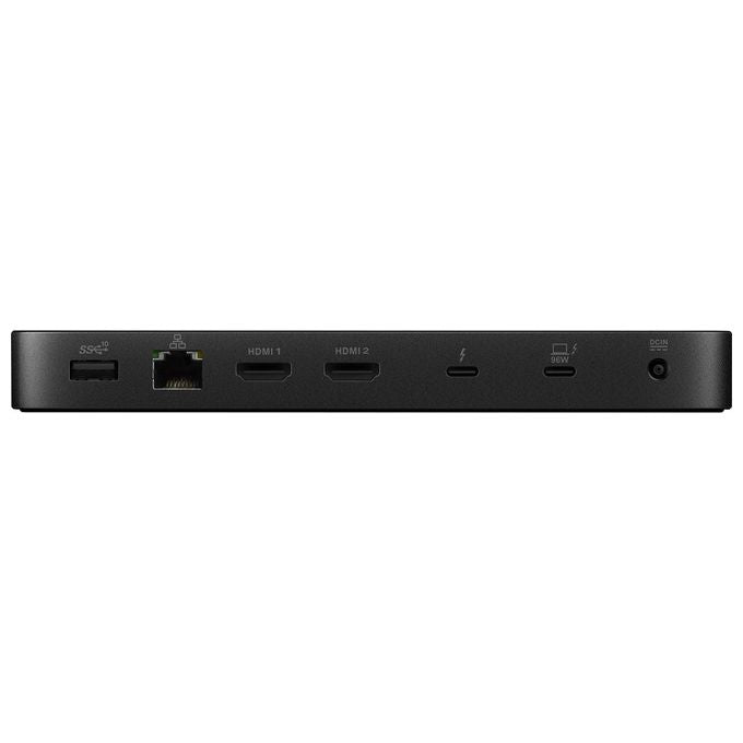 Asus 90XB08DN-BDS010 DC500 Docking Station Thunderbolt 4 Triple 4K 3 Monitor 2x HDMI 2.1 2x USB 3.2 Ethernet 2.5 Gbps 150W colore Nero
