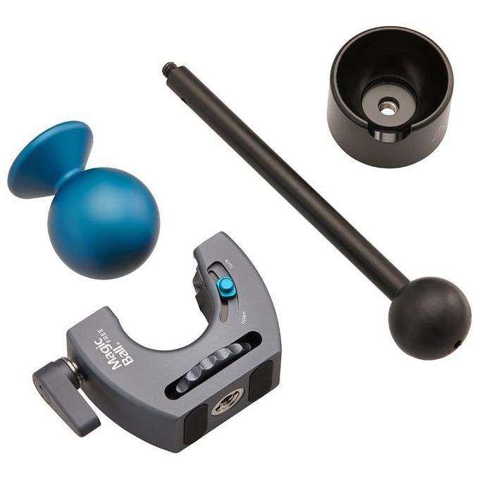 Novoflex MagicBall Free Set Blu Testa per Treppiede