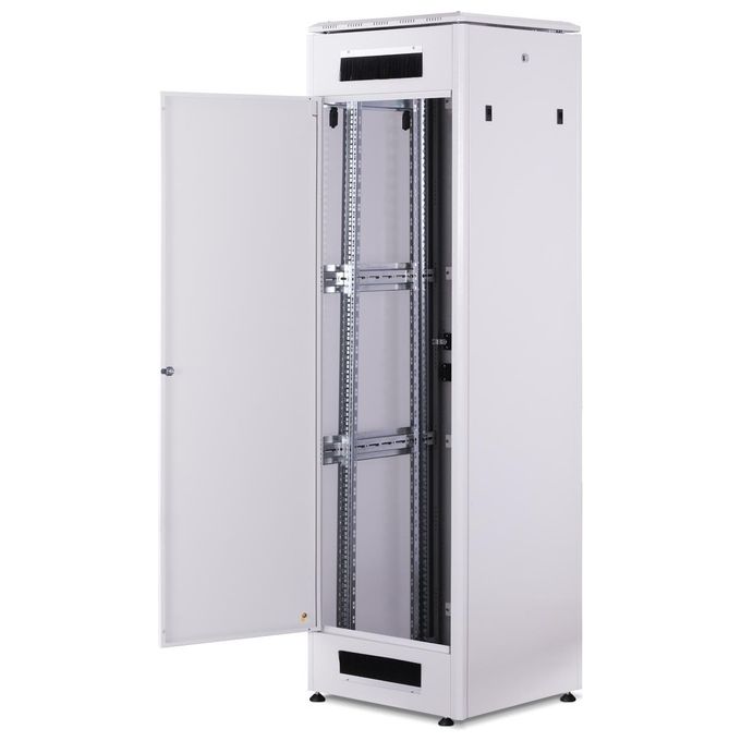 Digitus DN-19 42U-6-6-1 Unique Armadio Rack 19'' 42U 600x600 mm 800 Kg IP20 porta vetro colore Grigio