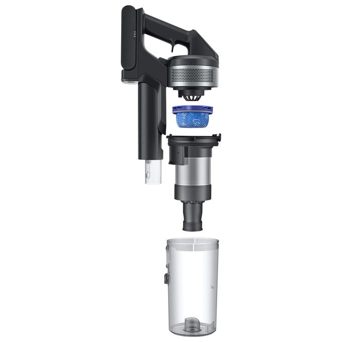 Samsung VS20B75ACR5 Jet 75E Aspirapolvere senza filo Multiciclonico 0,8 L 200W 60 min 86 dB colore Argento