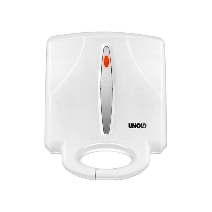 Unold Piastra per Waffle 1400W Acciaio Inossidabile-Bianco