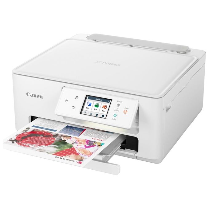 Canon TS7650I PIXMA Stampante Multifunzione Inkjet A4 1200x1200 DPI Wi-Fi Fronte Retro LCD Touch colore Bianco