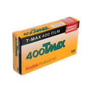 KODAK 8568214 T-MAX 400 Pellicola Fotografica in Bianco e Nero 120 ISO 400 Confezione da 5 Rulli colore Nero
