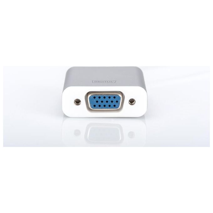 Digitus adattatore video vga - usb 3.0 tipo c 1080p