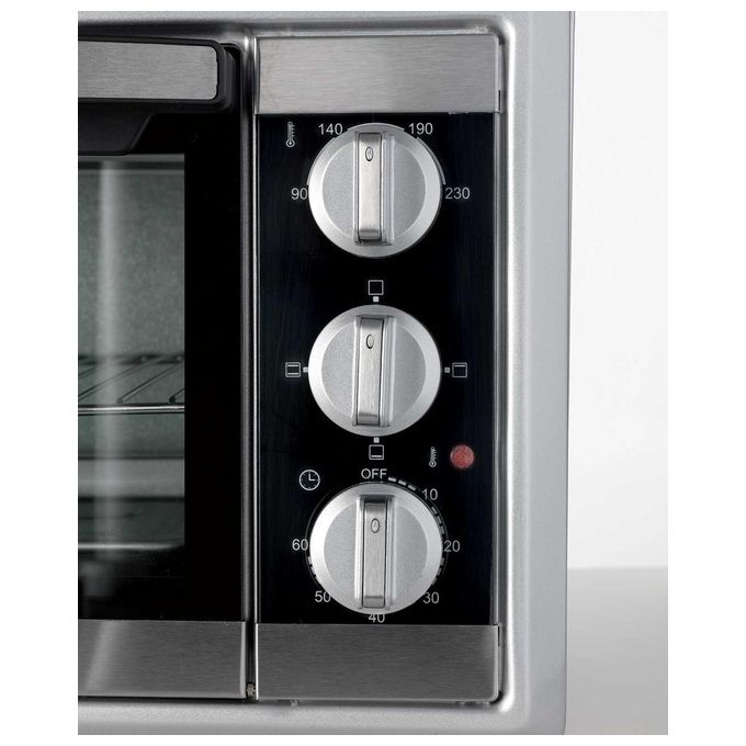 Ariete 981 Bon Cuisine 200 - Fornetto Elettrico 20 Lt completo di griglia leccarda e maniglia per estrazione accessori. Timer 60 min. Temp max 230°