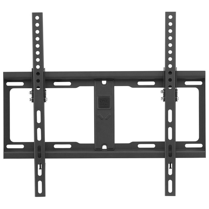 One For All WM4421 Supporto da Parete per Tv Montaggio a Muro Inclinabile 15° Dimensioni Schermo 32-60'' Massimo Peso 100kg Nero