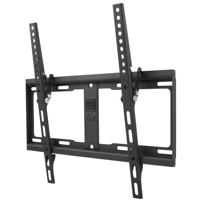 One For All WM4421 Supporto da Parete per Tv Montaggio a Muro Inclinabile 15° Dimensioni Schermo 32-60'' Massimo Peso 100kg Nero