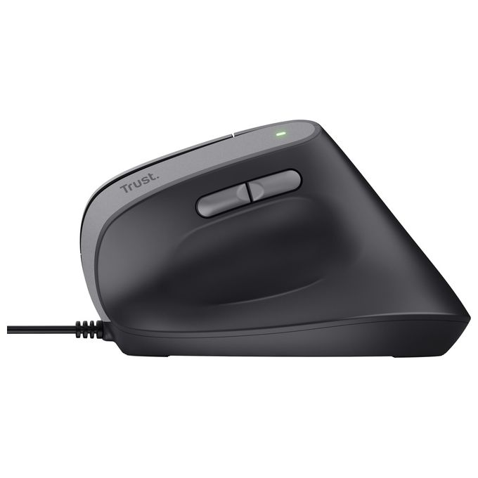 Trust Bayo II Mouse Ergonomico Mano Destra Usb Tipo A 2400 Dpi