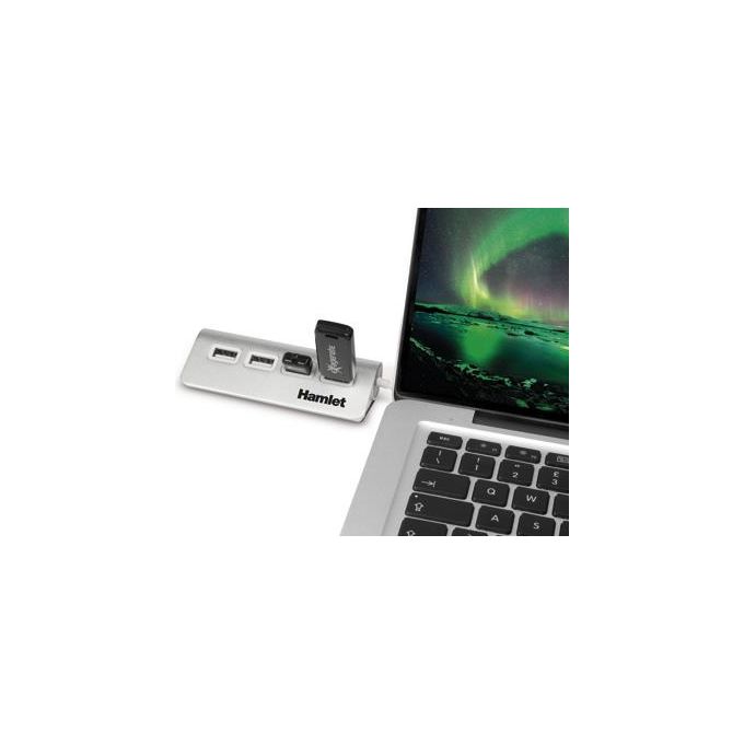 Hamlet XHUB4020AL Hub 4 x USB 2.0 desktop