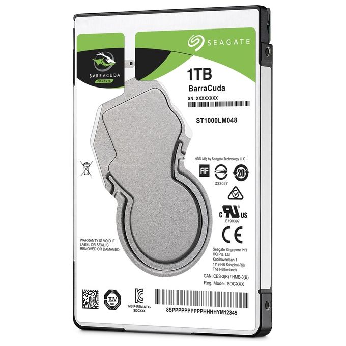 Seagate ST1000LM048 Barracuda 1tb 2,5 5400rpm Sata3 128Mb Cache
