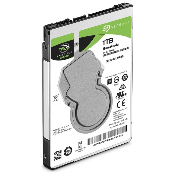 Seagate ST1000LM048 Barracuda 1tb 2,5 5400rpm Sata3 128Mb Cache