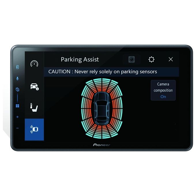 Pioneer SPH-EVO64DAB Autoradio 2 DIN con Touchscreen 6.8'' 200 W Bluetooth Wi-Fi DAB+ Apple CarPlay Android Auto colore Nero