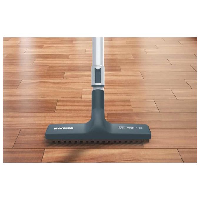 Hoover XP81_XP15011 Aspirapolvere a Traino senza Sacco Tecnologia Multiciclonica Potenza 800 W Capacita' 1,5 Litri Nero-Rosso-Silver