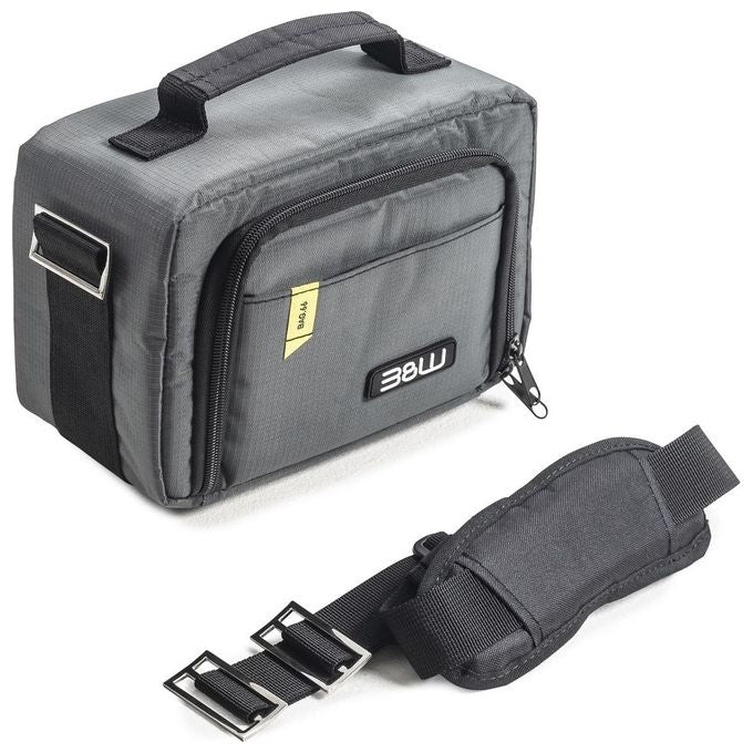 BandW Cases TEX.66.RPD Custodia Porta Attrezzi Morbida in Poliestere Idrorepellente con Sistema Divisori Regolabili R.P.D. e Tracolla Colore Grigio antracite