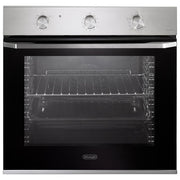 De'Longhi NSFGE9XL Forno da incasso gas ventilato 76 L Classe A Grill elettrico Funzione scongelamento (59.5x59.5x54.5 cm) colore Nero Argento