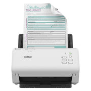 Brother ADS-4300N Scanner ADF Documentale Rete 600x600 DPI 40 ppm Duplex 80 ipm ADF 80 fogli colore Nero