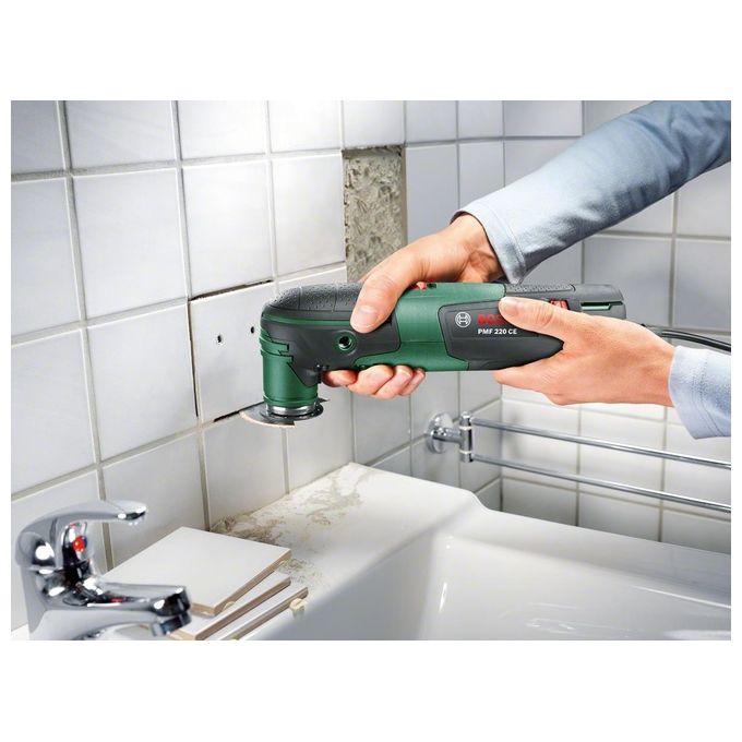 Bosch PMF220CE Elettroutensile Multifunzione 220w Completo di Valigetta e Accessori