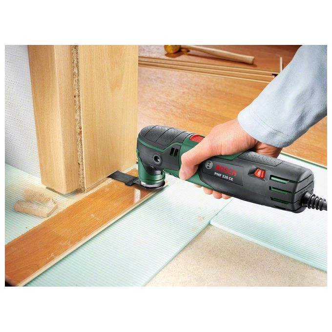 Bosch PMF220CE Elettroutensile Multifunzione 220w Completo di Valigetta e Accessori