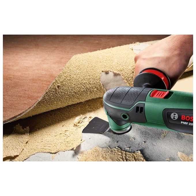 Bosch PMF220CE Elettroutensile Multifunzione 220w Completo di Valigetta e Accessori