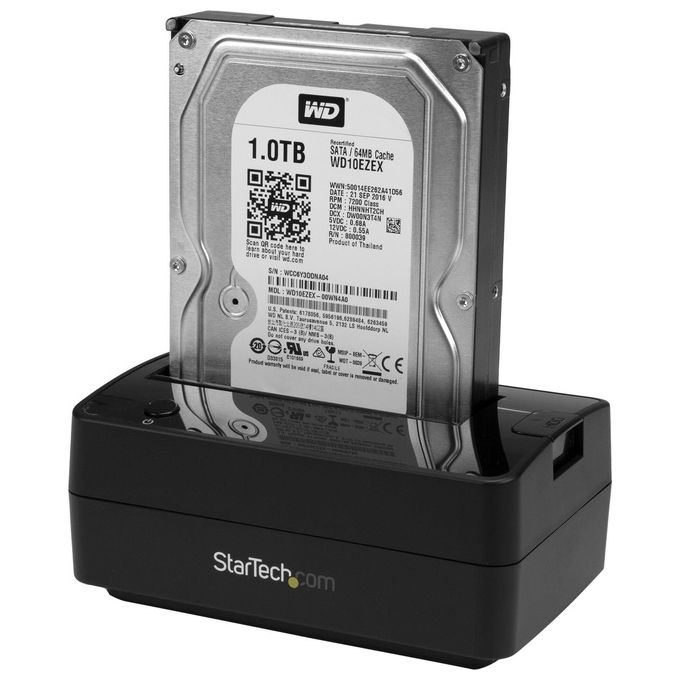 Startech Box externo USB 3.1 Gen 2 (10Gbps) ad 1 alloggiamento da 2,5-3,5 con eSATA e UAS - SSD-HDD