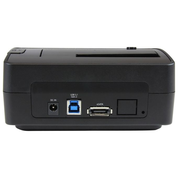 Startech Box externo USB 3.1 Gen 2 (10Gbps) ad 1 alloggiamento da 2,5-3,5 con eSATA e UAS - SSD-HDD