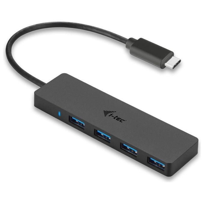I-tec Advance C31HUB404 Hub di Interfaccia Usb 3.1 Type-C 5000Mbit-s Nero