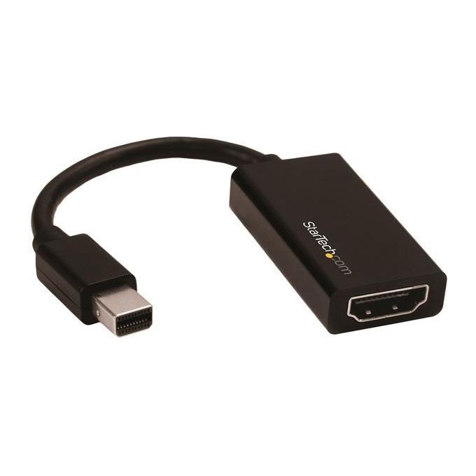StarTech.com MDP2HD4K60S Adattatore Mini DisplayPort a HDMI Attivo 4K 60Hz HDMI 2.0 mDP 1.2 3840x2160 Pixel colore Nero